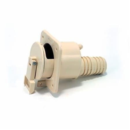 Valterra VALTERRA LLC R920 Fresh Water Inlet; Ivory V46-R920